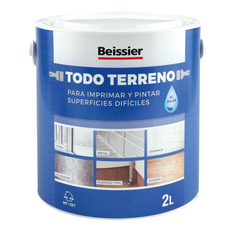 Beissier todo terreno al agua tarro 2 l blanco 70396-001 Beissier todo terreno al agua tarro 2 l blanco 70396-001