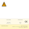 Mata insectos profesional eléctrico 2x15w 100m² 9x10x31cm color cromo/negro edm