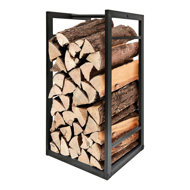 Soporte para leña 33x33x68cm edm Soporte para leña 33x33x68cm edm