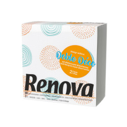 Servilletas de papel renova doble deco 60 unid. 33x33cm