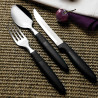 Juego de cucharas para té 3 piezas ipanema negro 13,9cm tramontina