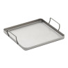 Bandeja de acero para horno 26 x 30 x 1,5 cm