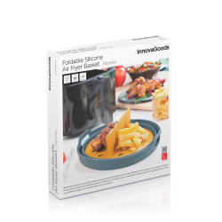 Cesta de silicona plegable para freidora de aire v0103780 innovagoods