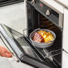 Cesta de silicona plegable para freidora de aire v0103780 innovagoods