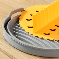 Cesta de silicona plegable para freidora de aire v0103780 innovagoods