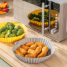 Cestas de silicona con pincel para freidoras de aire v0103786 innovagoods