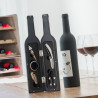Estuche de vino con forma de botella v0100451 innovagoods
