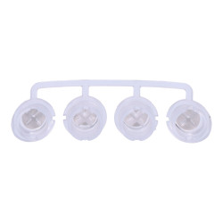 Set 4 botones de recambio para cafetera 07707 edm