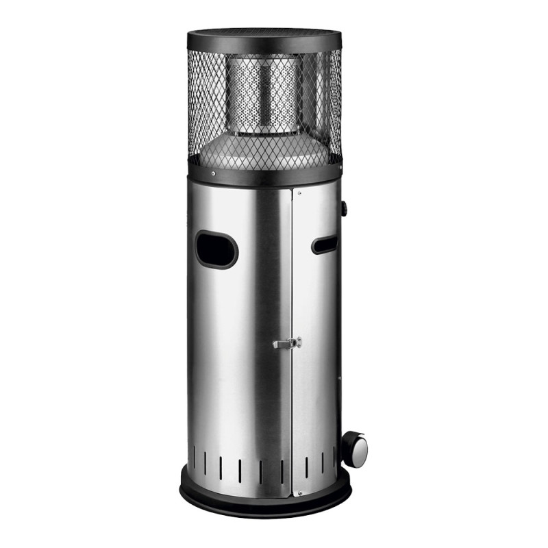 Estufa de gas de exterior de acero inoxidable ø42x115cm enders polo Estufa de gas de exterior de acero inoxidable ø42x115cm enders polo