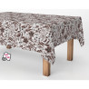 Rollo de hule antimanchas flores modern 1,40 x 25 m