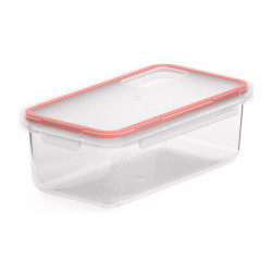 Fiambrera hermética transparente 750 ml