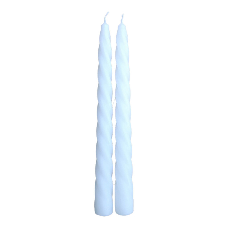Pack 2 velas decorativas blancas ø2x24cm magic lights Pack 2 velas decorativas blancas ø2x24cm magic lights