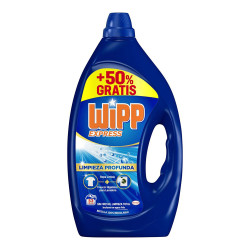 Detergente wipp express, limpio y liso, 53 lavados