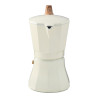 Cafetera petra crema de aluminio de 9 taza