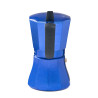 Cafetera petra azul de aluminio de 9 tazas
