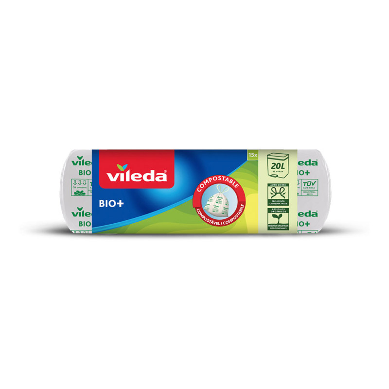 Bolsa de basura ecobag 100% bio 20l 163223 vileda Bolsa de basura ecobag 100% bio 20l 163223 vileda