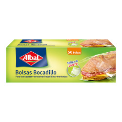 Bolsas bocadillo albal 50 uds