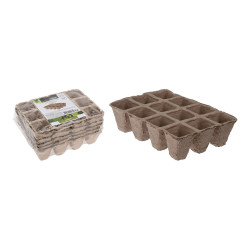 Semillero pack de 6 unidades 16 x 12 x 5 cm