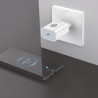 Cargador pd 20 w + cable lightning blanco