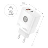 Cargador notebook/móvil 65w gan pd + cable 1,2m 5a tech one tech
