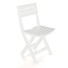 Silla plegable birki color blanco