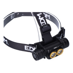 Linterna frontal 3.000lm edm