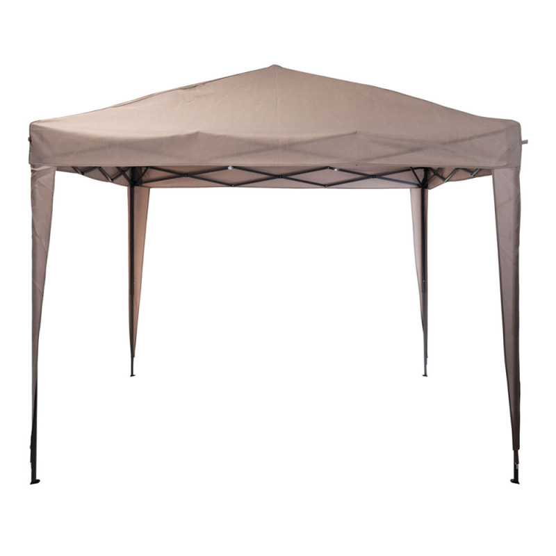 Carpa plegable color gris 3 x 3 x 2,45 m Carpa plegable color gris 3 x 3 x 2,45 m