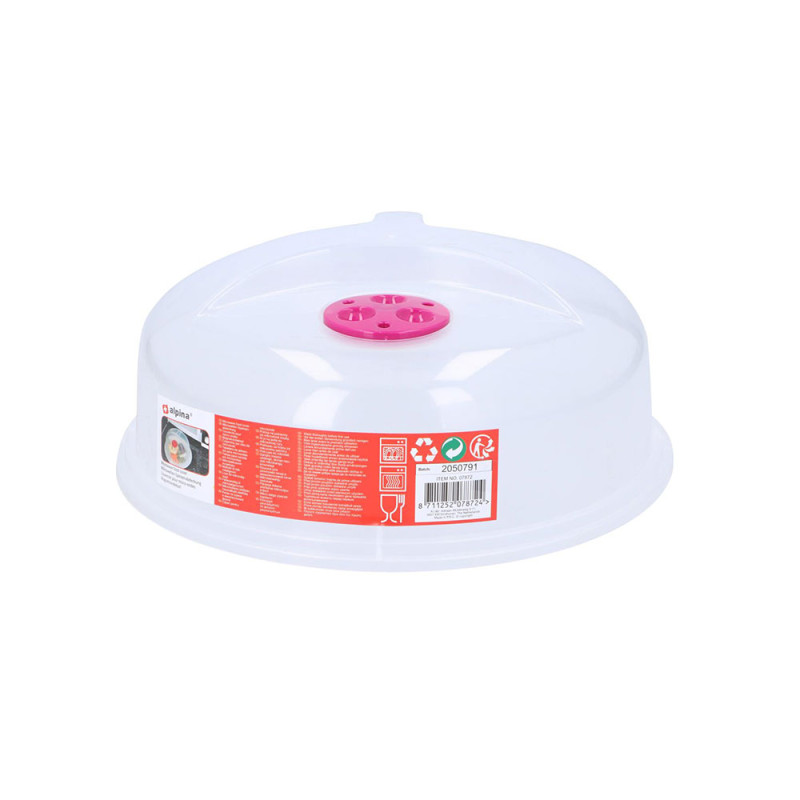Tapa de alimentos para microondas ø26cm colores surtidos alpina Tapa de alimentos para microondas ø26cm colores surtidos alpina
