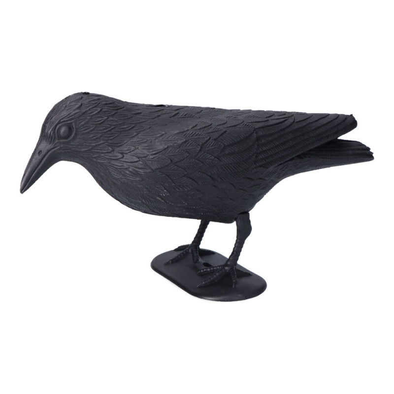 Cuervo ahuyenta pajaros 36x13x18cm Cuervo ahuyenta pajaros 36x13x18cm