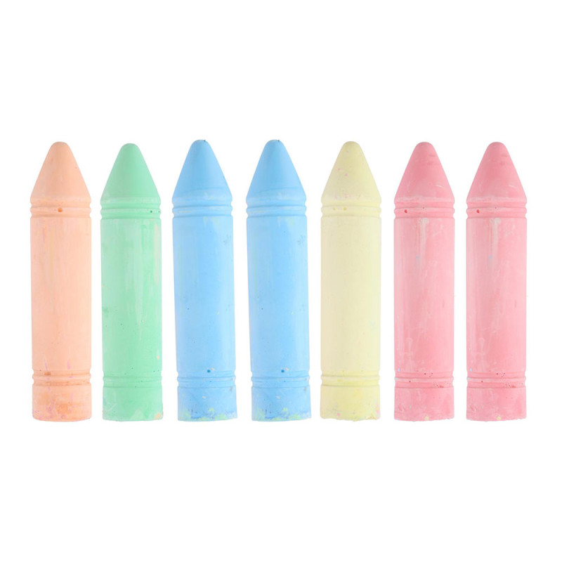 Set 7 tizas xl 19x4x4cm topwrite kids Set 7 tizas xl 19x4x4cm topwrite kids