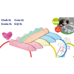 Set 7 tizas xl 19x4x4cm topwrite kids