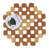 Salvamantel alpina ø21 x 0,5 cm modelos surtidos