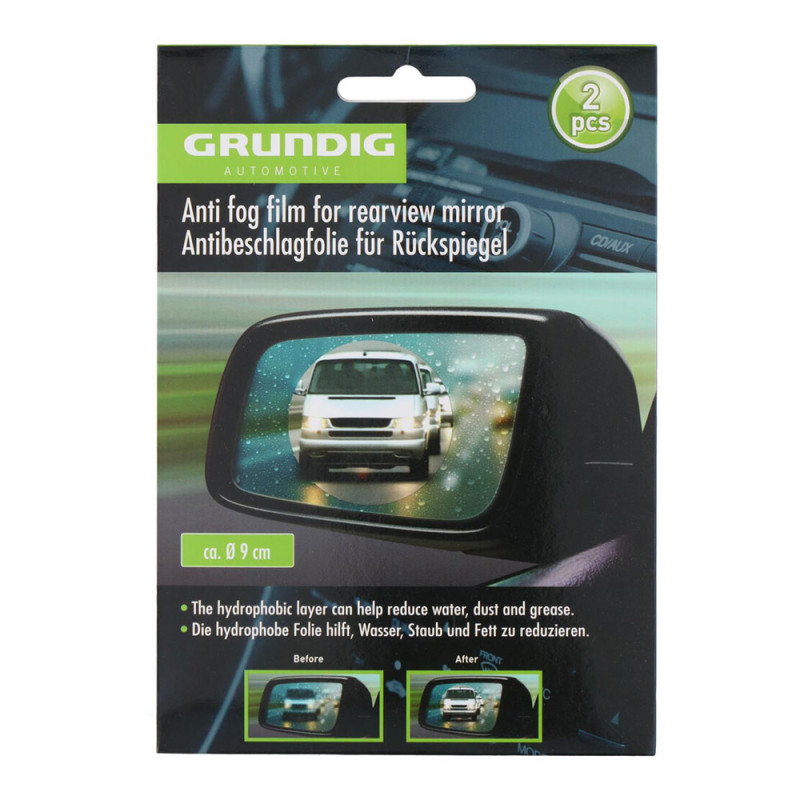 Pelicula anti lluvia para retrovisor ø9cm grundig Pelicula anti lluvia para retrovisor ø9cm grundig