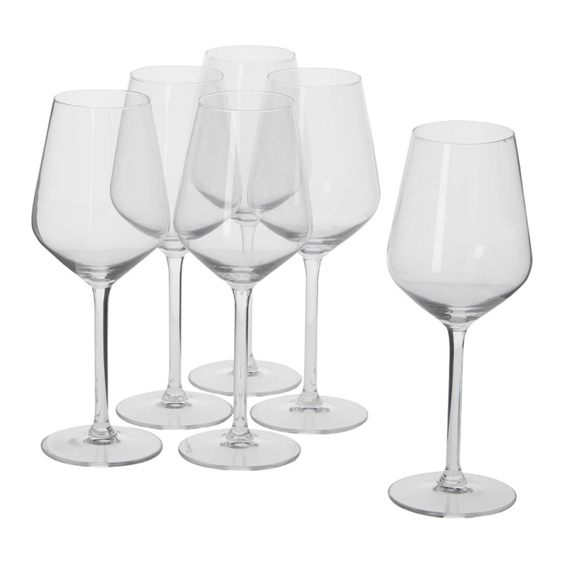 Set 6 copas de vino blanco 37cl alpina Set 6 copas de vino blanco 37cl alpina