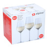 Set 6 copas de vino blanco 37cl alpina
