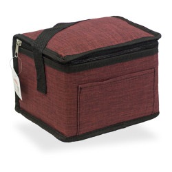 Nevera diseño tejana con asa color azul 4,5 l