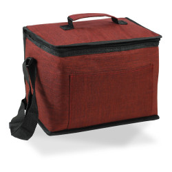 Nevera diseño tejana con asa color azul 10 l