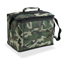 Nevera diseño camuflaje con asa 10l. hidalgo