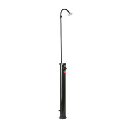 Ducha solar de pvc negro 9 l ar1009 gre