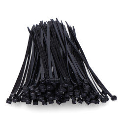 Bridas negras 8,0 x 450 mm nylon alta calidad (bolsa 100 unid.)