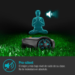 Robot cortacésped sileno para segar jardines 15201-34 gardena