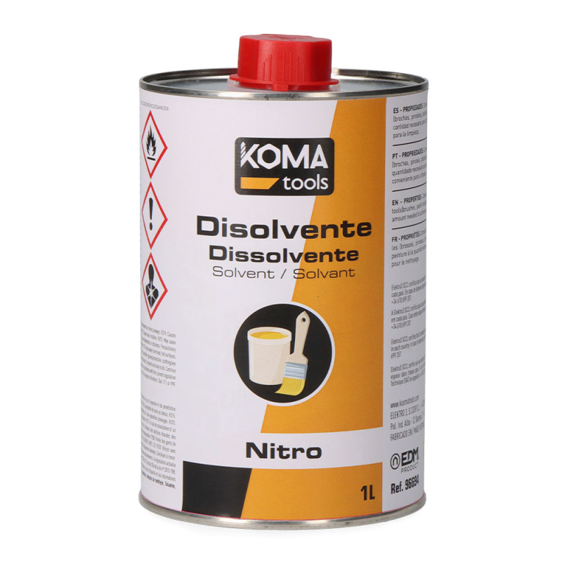 Disolvente 1l koma tools Disolvente 1l koma tools