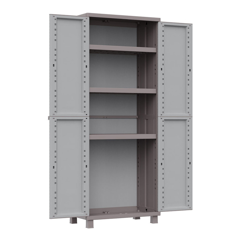 Armario jrattan 369, 3 baldas, 68 x 37,5 x 170 cm Armario jrattan 369, 3 baldas, 68 x 37,5 x 170 cm