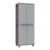 Armario jrattan 369, 3 baldas, 68 x 37,5 x 170 cm