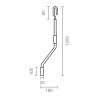 Manivela toldo bajo tld06 1200mm 10443 micel