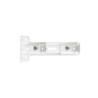 Soporte doble riel reforzado blanco (2 uds) cintacor - storplanet