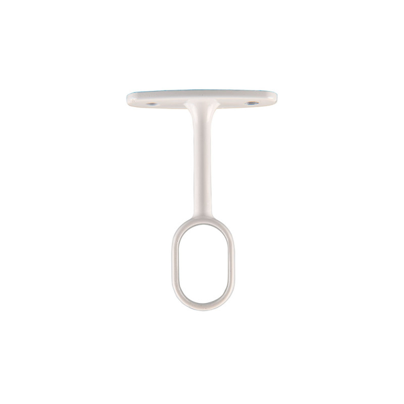Soporte armario central ovalado blanco (1 ud) cintacor - storplanet Soporte armario central ovalado blanco (1 ud) cintacor - storplanet