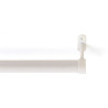Soporte armario terminal ovalado blanco (2 uds) cintacor - storplanet