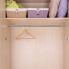 Soporte armario terminal ovalado blanco (2 uds) cintacor - storplanet