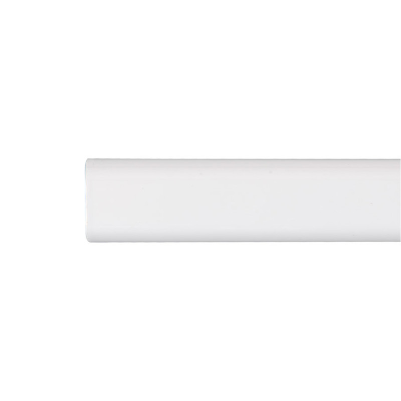 Barra armario ovalada metal blanco 150cm cintacor - storplanet Barra armario ovalada metal blanco 150cm cintacor - storplanet